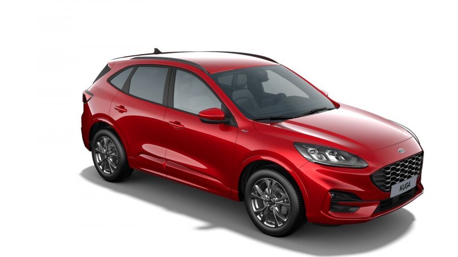 Ford Kuga, ST-Line X, 5dveřová, 1.5 EcoBoost 110 kW/150 k, 6st. manuální, barva červená