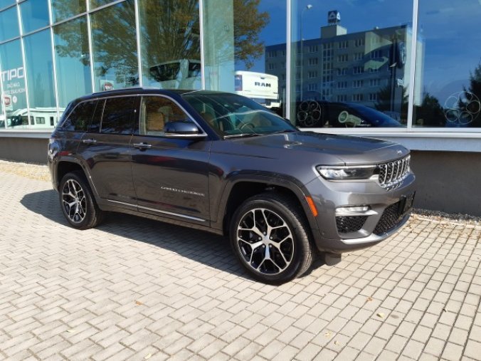 Jeep Grand Cherokee, 2,0 4xe 380PS Summit ReserveČR, barva šedá