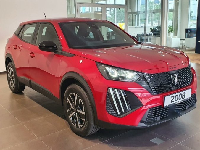 Peugeot 2008, Peugeot 2008 ACTIVE 1.2 PureTech 110k S&S M, barva červená