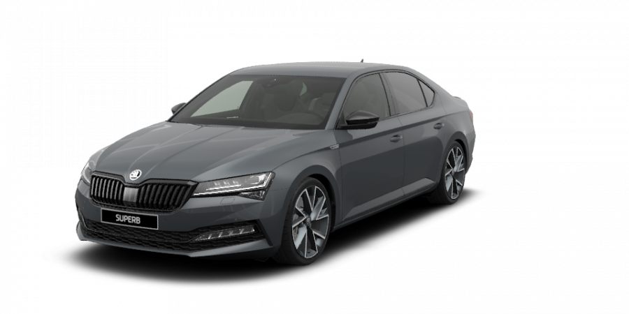 Škoda Superb, 2,0 TSI 206 kW 7-stup. automat. 4x4, barva šedá