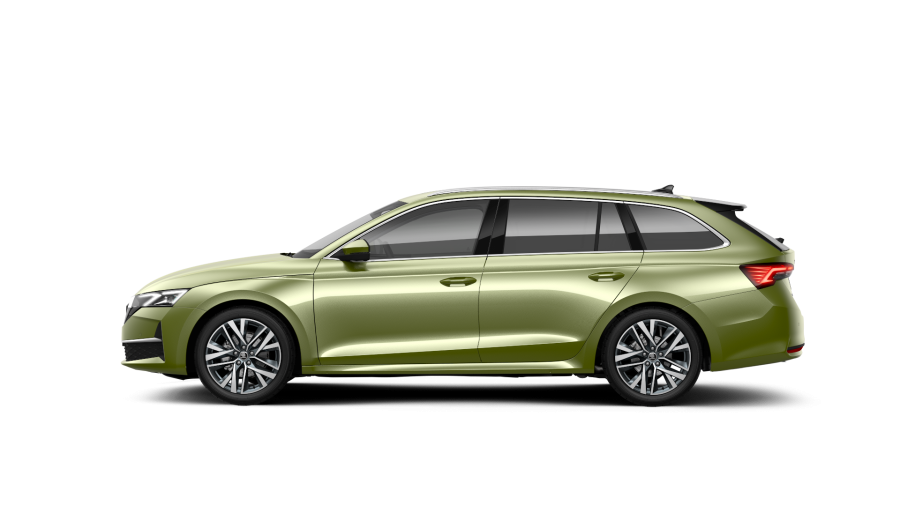Škoda Octavia, 1,5 TSI Hybrid 110 kW 7° automatická DSG, barva zelená
