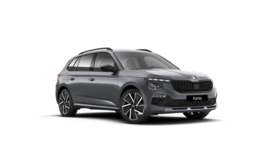 Škoda Kamiq, 1,0 TSI 85 kW 7-stup. automat., barva šedá
