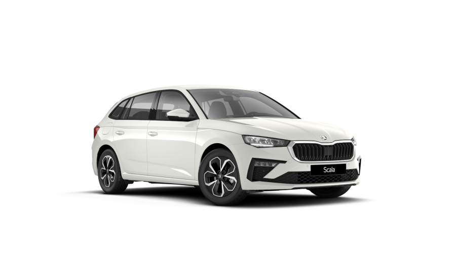 Škoda Scala, 1,0 TSI 85 kW 7° automatická DSG, barva bílá