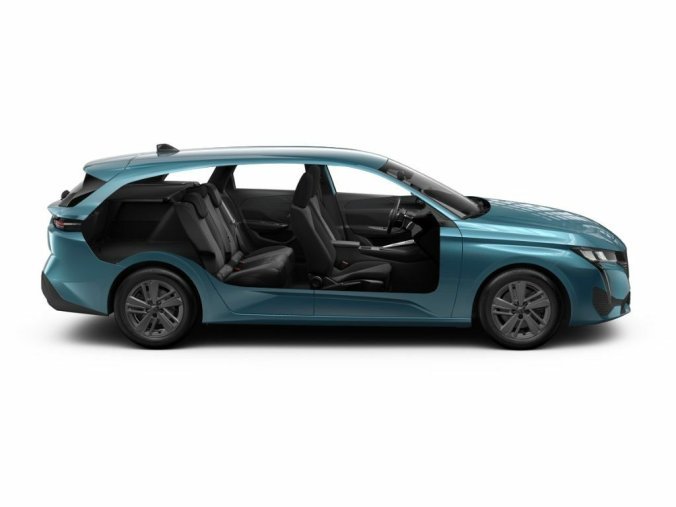 Peugeot 308, Peugeot 308 SW STYLE HYBRID 145k, Automat, barva modrá