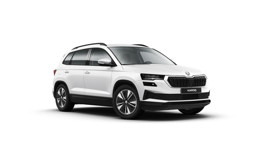 Škoda Karoq, 1,5 TSI 110 kW 6-stup. mech., barva bílá