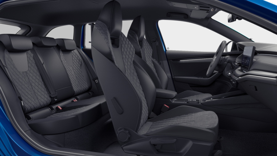 Škoda Octavia, 1,5 TSI Hybrid 110 kW 7° automatická DSG, barva modrá