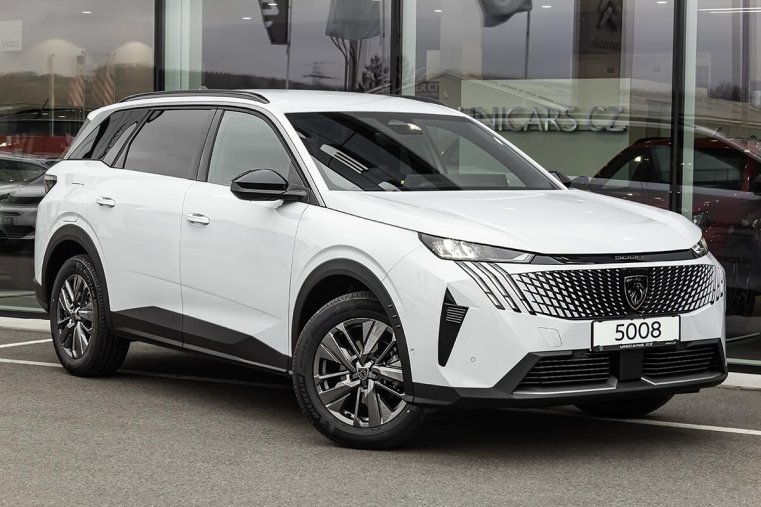 Peugeot 5008, Peugeot 5008 1,2 ALLURE Hybrid 145 e-DCS6, barva bílá