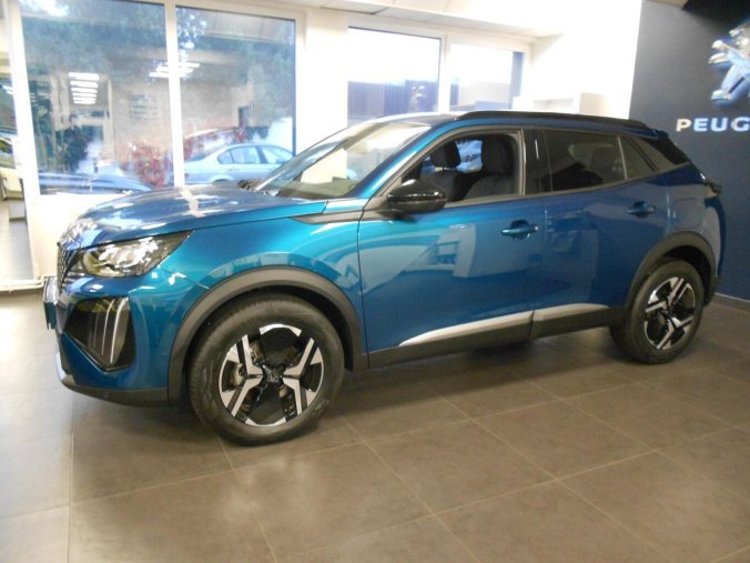 Peugeot 2008, Peugeot 2008 ALLURE Hybrid 136 e-DCS6, barva modrá