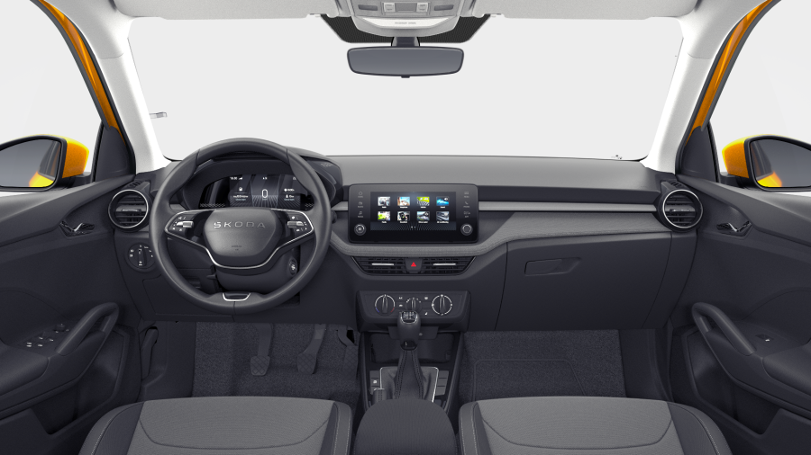 Škoda Fabia, 1,0 TSI 70 kW 5° manuální, barva oranžová
