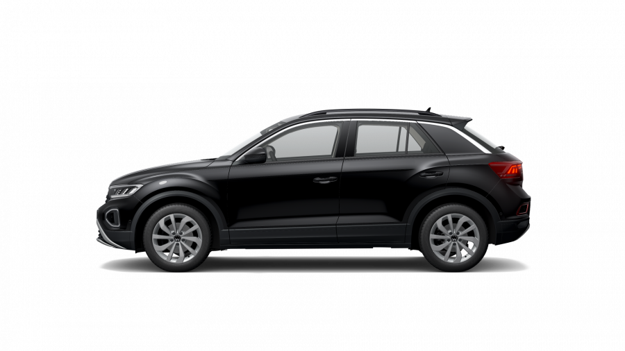 Volkswagen T-Roc, T-Roc Life 1,5 TSI 110 kW 6G, barva černá