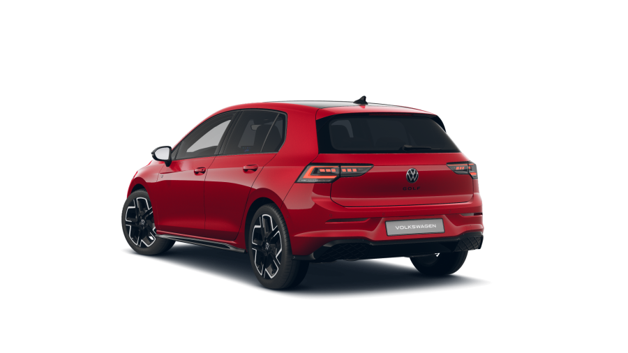 Volkswagen Golf, Golf R-Line People 1,5 eTSI 7DSG mHEV, barva červená