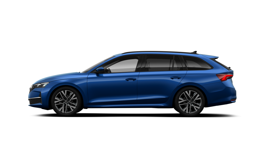 Škoda Octavia, 1,5 TSI m-HEV 110 kW 7-stup. automat., barva modrá