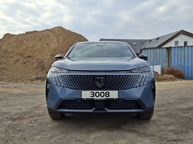 Peugeot 3008, Peugeot 3008 ALLURE Hybrid 145 e-DCS6, barva modrá