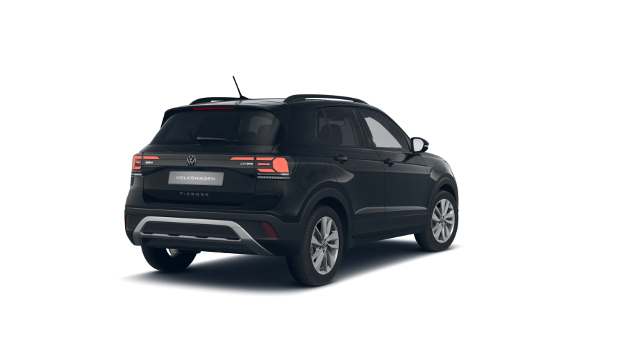 Volkswagen T-Cross, T-Cross People 1.0 TSI 85 kW 7DSG, barva černá