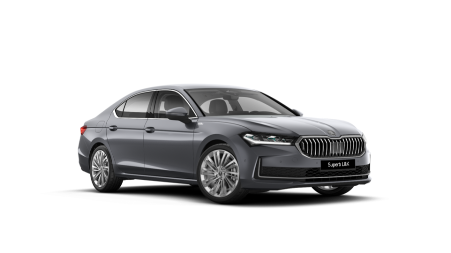 Škoda Superb, 2,0 TSI 195 kW 7-stup. automat. 4x4, barva šedá