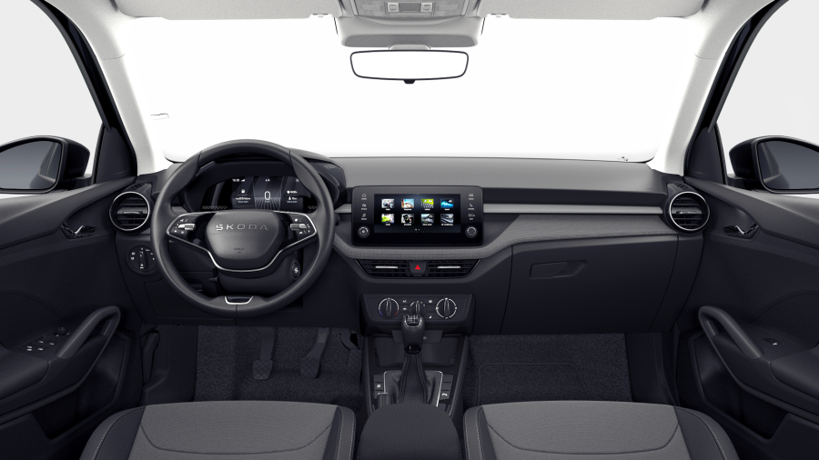 Škoda Fabia, 1,0 MPI 59 kW 5° manuální, barva černá