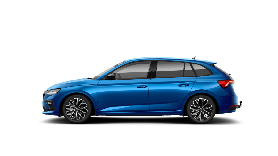 Škoda Scala, 1,5 TSI 110 kW 7° automatická DSG, barva modrá