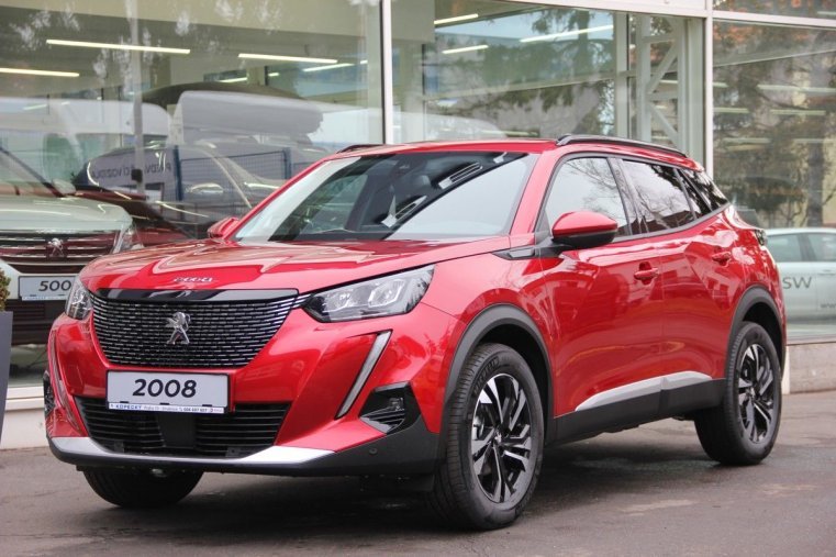 Peugeot 2008, ACTIVE 1.2 PureTech 100 S&S MA, barva červená