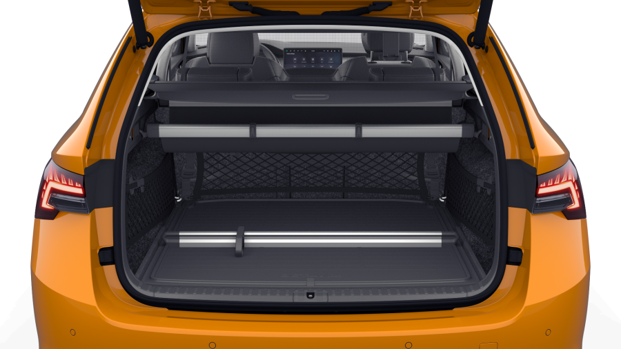 Škoda Octavia, 1,5 TSI m-HEV 110 kW 7° automatická DSG, barva oranžová