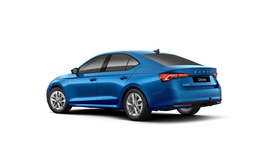 Škoda Octavia, 1,5 TSI Hybrid 110 kW 7° automatická DSG, barva modrá