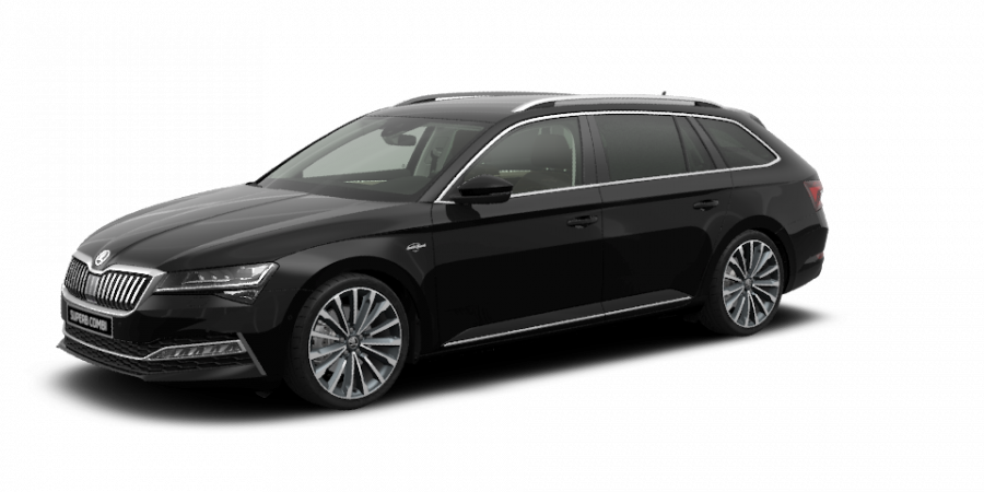 Škoda Superb, 2,0 TDI 147 kW 7-stup. automat. 4x4, barva černá