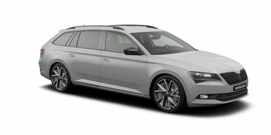 Škoda Superb, 2,0 TDI 140 kW 7-stup. automat. 4x4, barva šedá