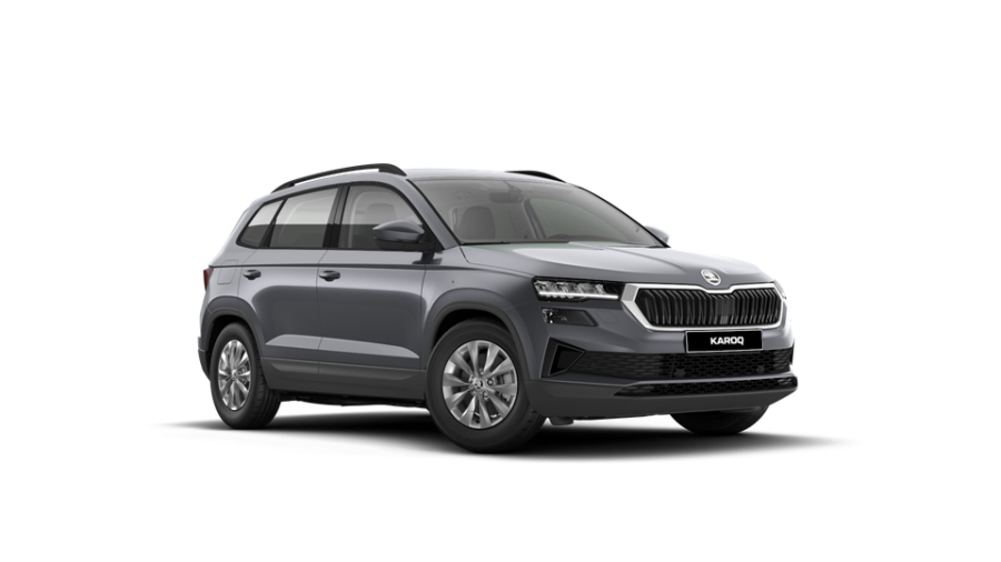 Škoda Karoq, 1,5 TSI 110 kW 6-stup. mech., barva šedá