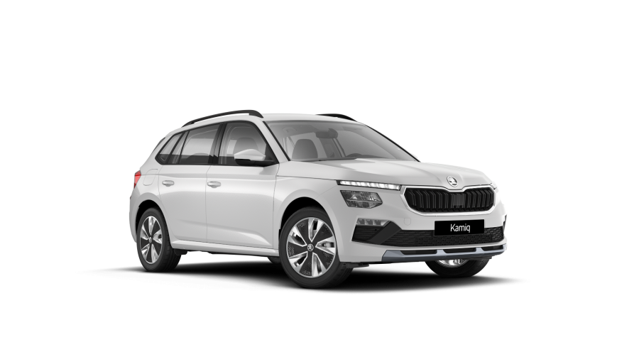 Škoda Kamiq, 1,5 TSI 110 kW 6° manuální, barva bílá