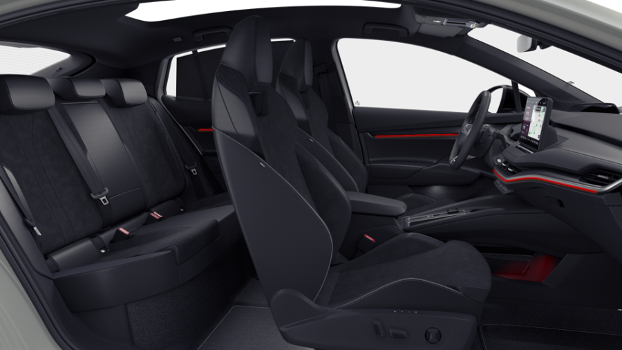 Škoda Enyaq iV, 82 kWh 1° automatická, barva šedá
