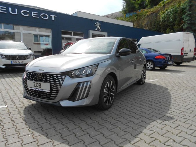 Peugeot 208, Peugeot 208 STYLE Turbo 100 MAN6, barva stříbrná