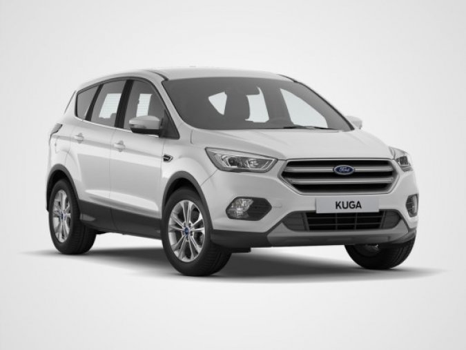 Ford Kuga, KUGA, TITANIUM PLUS, 2.0 TDCI 150 K, 6ST MAN, AWD, barva bílá