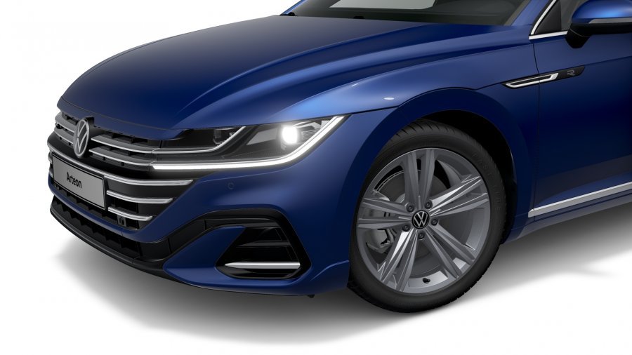 Volkswagen Arteon, Arteon R-Line 1,5 TSI 6G, barva modrá