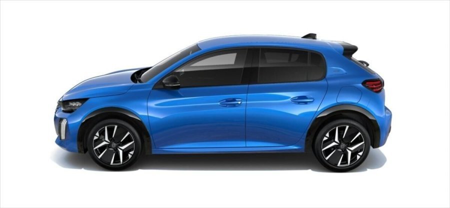 Peugeot 208, Peugeot 208 1,2   GT Hybrid 145 e-DCS6, barva modrá