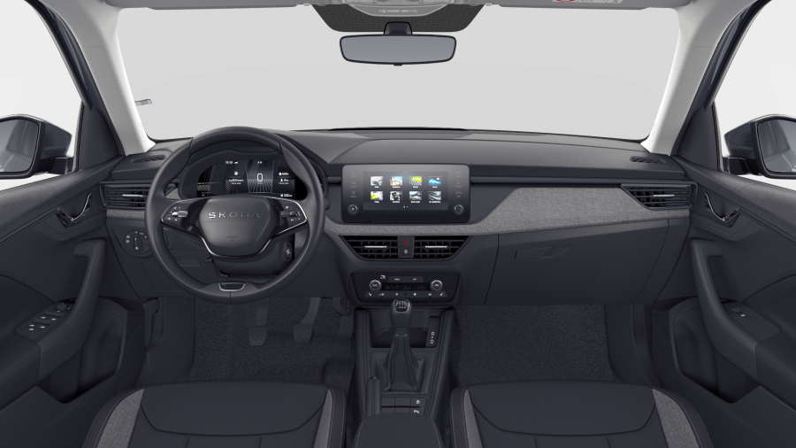 Škoda Kamiq, 1,0 TSI 85 kW 6° manuální, barva šedá