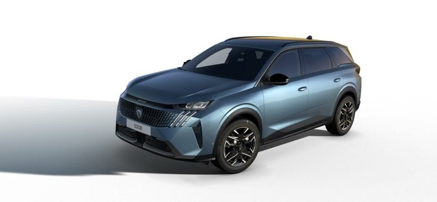 Peugeot 5008, Peugeot 5008 ALLURE Hybrid 136 e-DCS6, barva modrá