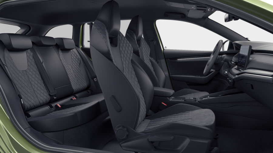 Škoda Octavia, 1,5 TSI m-HEV 110 kW 7° automatická DSG, barva zelená