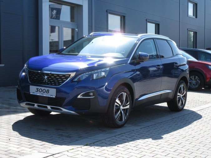 Peugeot 3008, ALLURE 1.2 PureTech 130 S&S EA, barva modrá