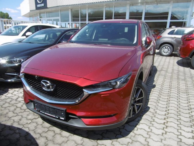Mazda CX-5, 2,0i 165k, barva červená
