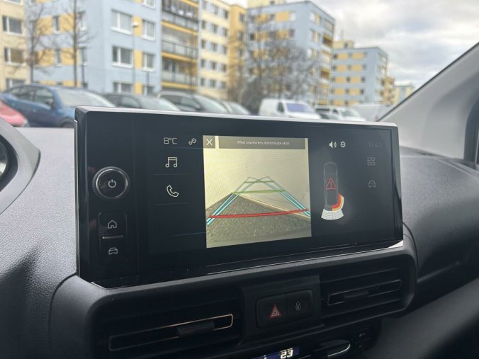 Peugeot Partner, Peugeot Partner Polocombi L2 1000 1.5 HDi 100k, barva bílá