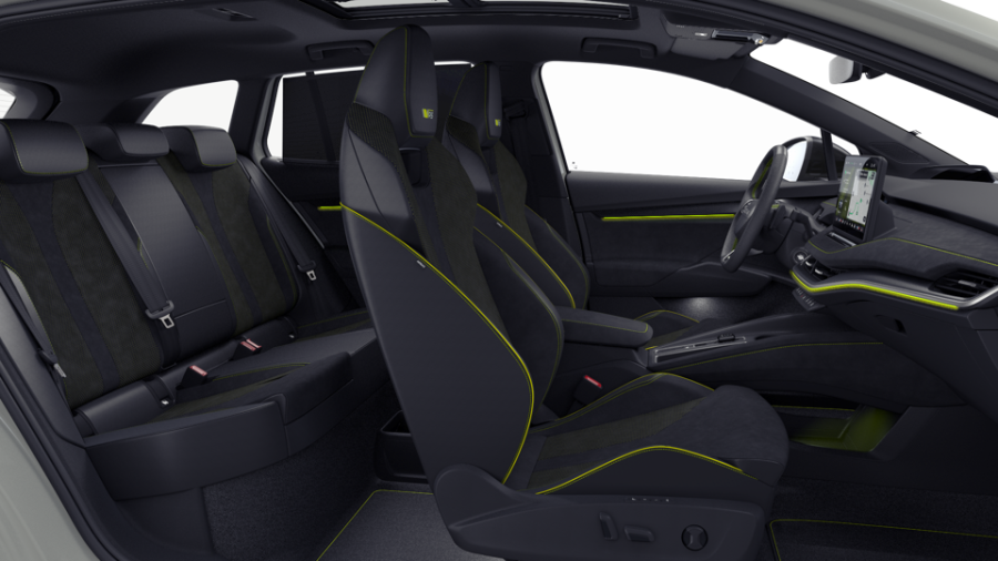 Škoda Enyaq iV, 84 kWh 1° automatická 4x4, barva šedá