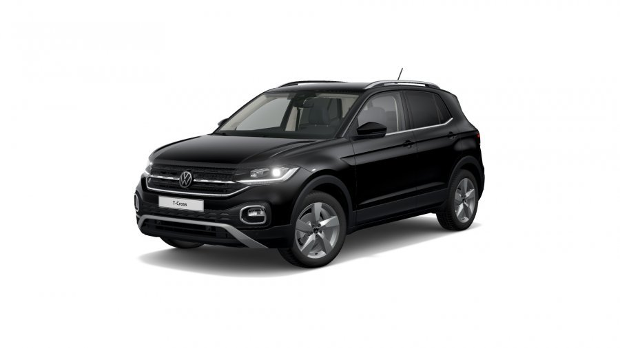 Volkswagen T-Cross, T-Cross Style 1,0 TSI 81 kW 6G, barva černá