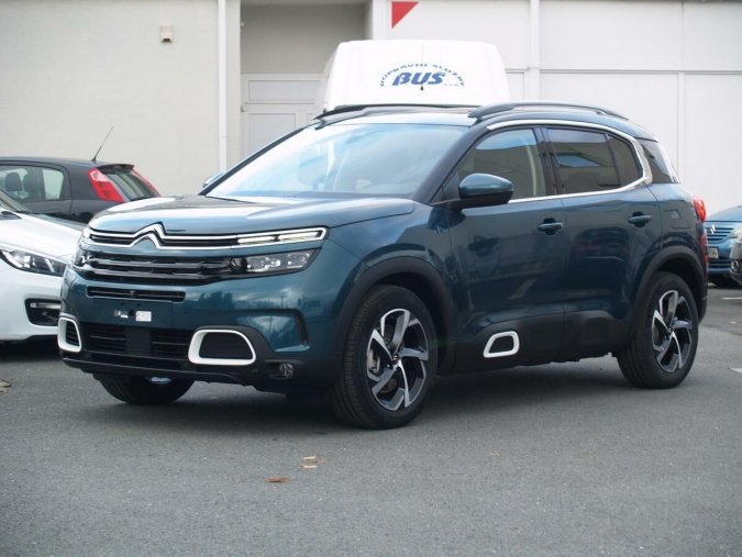Citroën C5 Aircross, Citroën SUV C5 Aircross Hybrid Shine 225k EAT8, barva modrá