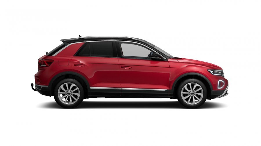 Volkswagen T-Roc, T-Roc Style 1,5 TSI 110 kW 7DSG, barva červená