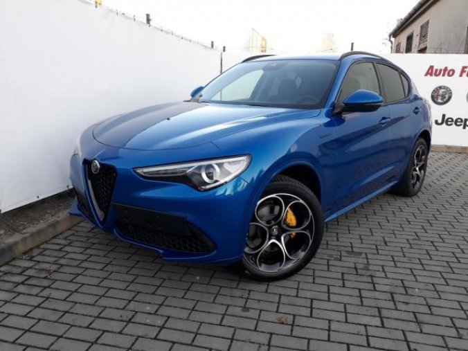 Alfa Romeo Stelvio, Veloce 4x4 2,0 280PS,nový mod., barva modrá