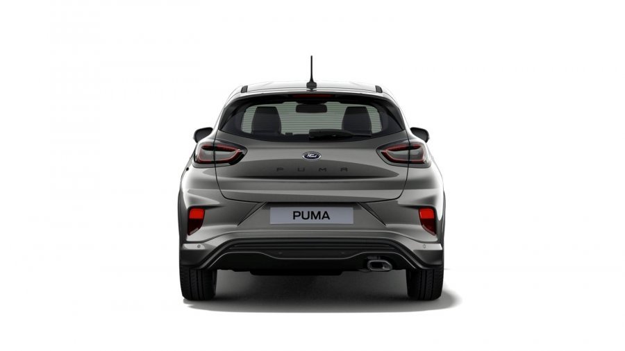 Ford Puma, ST-Line, 5dveřová, 1.0 EcoBoost Hybrid (mHEV) 92 kW/125 k, 7st. Powershift, barva šedá