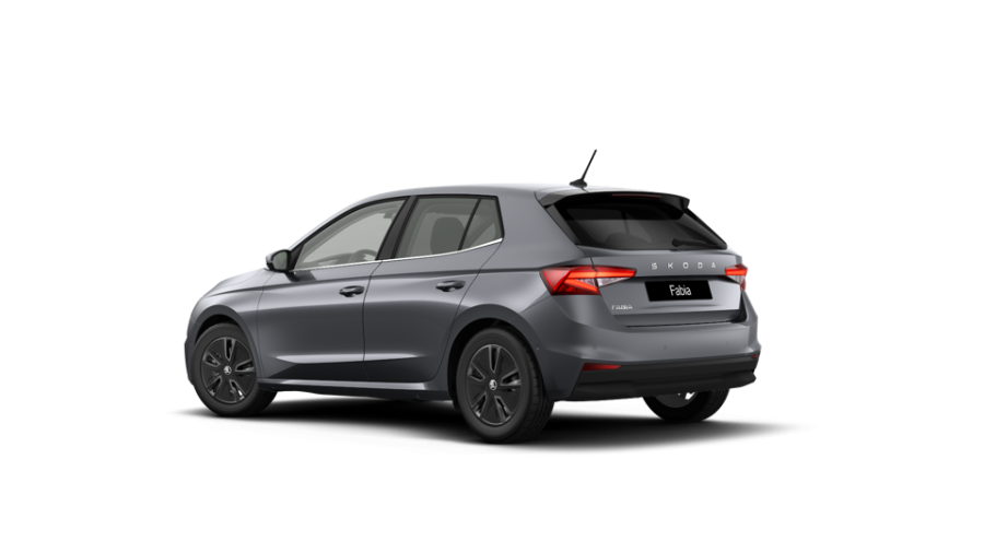 Škoda Fabia, 1,0 TSI 85 kW 7° automatická DSG, barva šedá