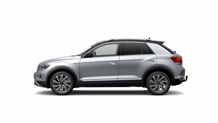 Volkswagen T-Roc, T-Roc Style 1,5 TSI 110 kW 7DSG, barva stříbrná