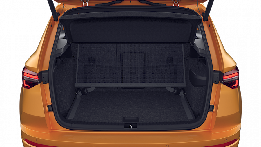 Škoda Karoq, 1,5 TSI 110 kW 6-stup. mech., barva oranžová