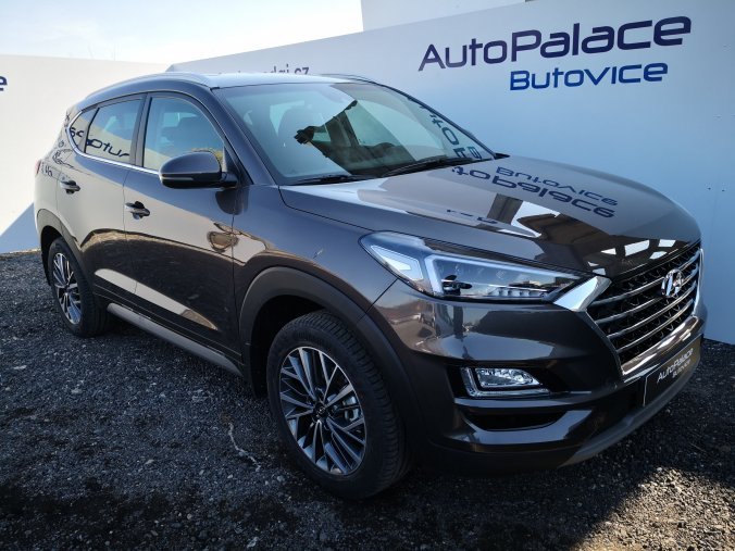 Hyundai Tucson, 1,6 T-GDi 130 kW (95 NAT) 6 st. man 4×4, barva šedá