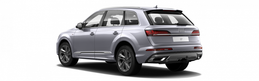 Audi Q7, Q7 S line 45 TDI quattro, barva stříbrná